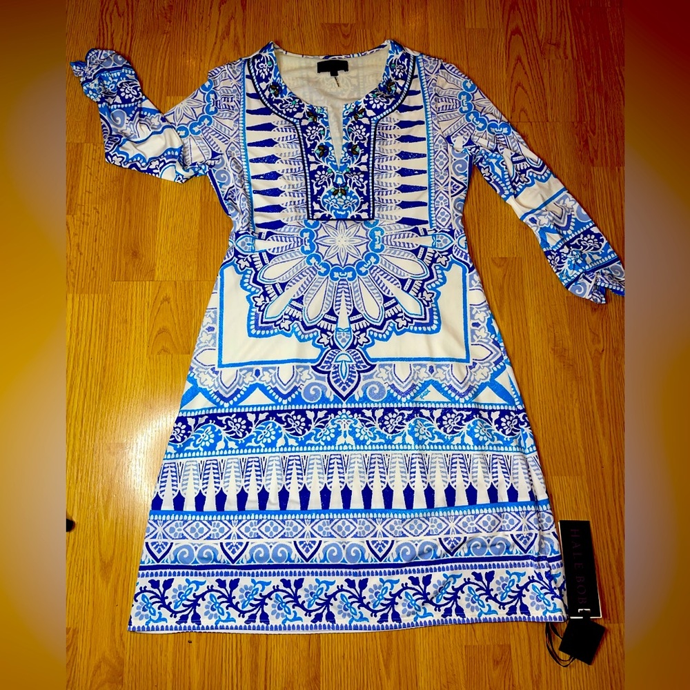 #15 NWT Hale Bob Jersey Dress Size small